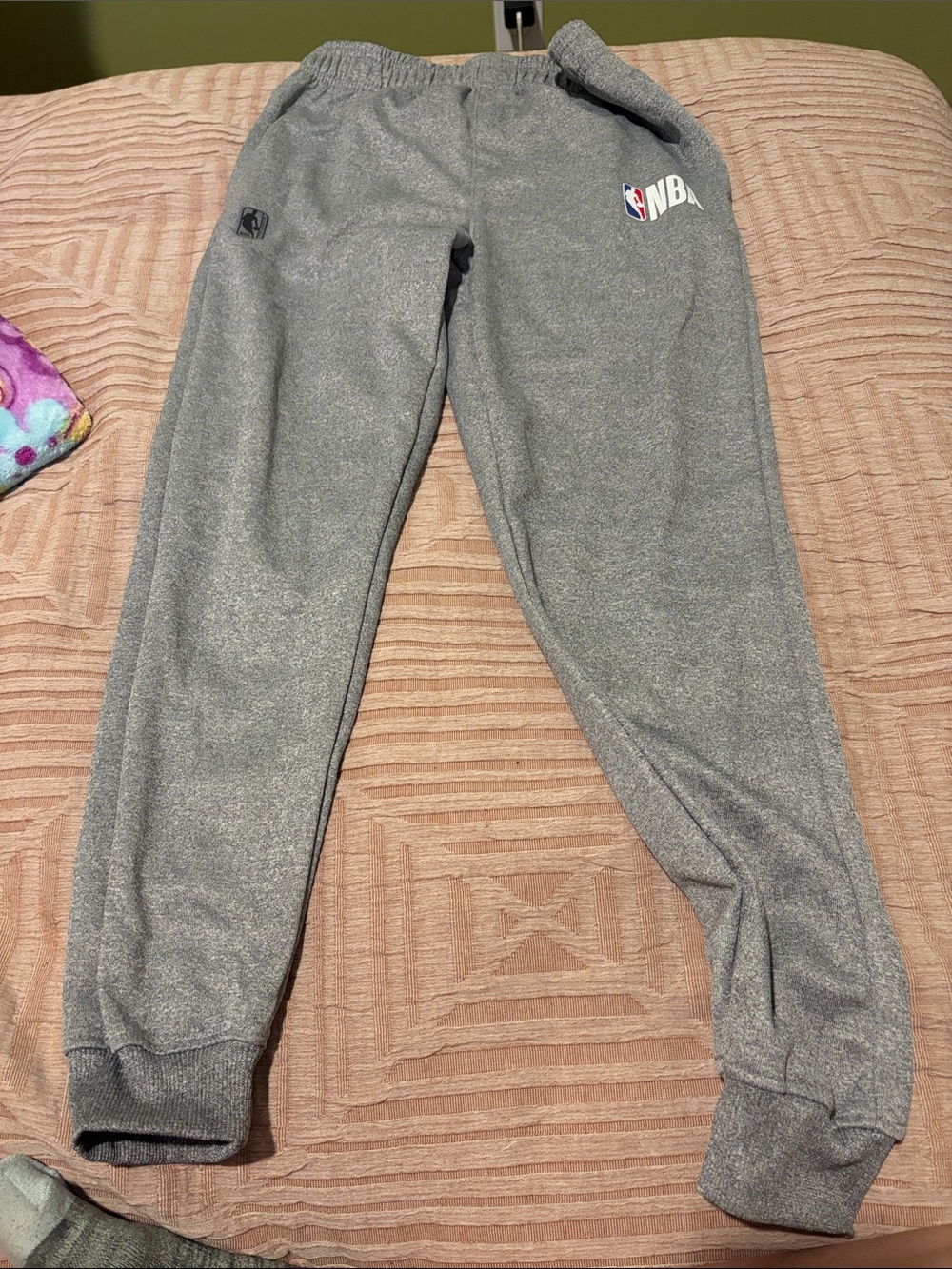 NBA Gray Kids Sweatpants with Logo